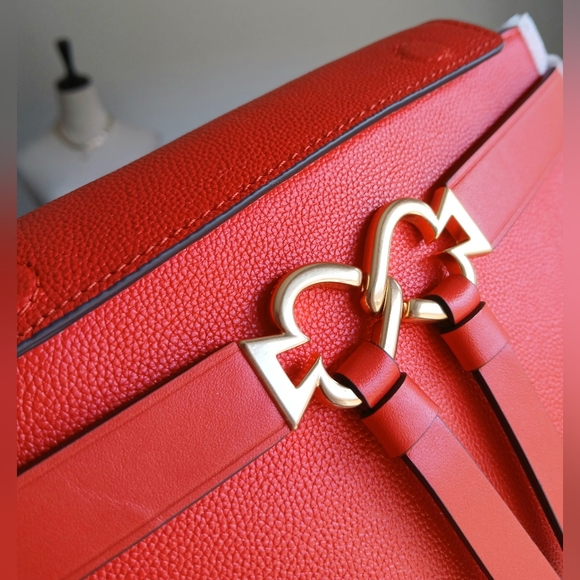 New With Tags - Kate Spade - Lava Red - Medium Crossbody Bag - Picture 15 of 15